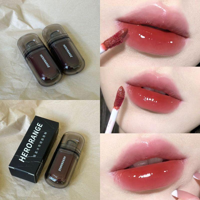 Product Introduction of [Hàng mới về) Son Bóng HERORANGE Chống Thâm Nước Lâu Trơi Dương Ẩm Màu Sắc Thời Trang Nữ 8