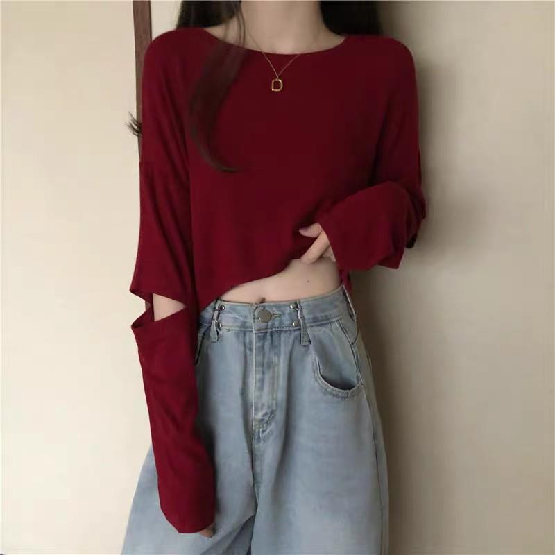Áo thun nữ hở tay QCCC ENIAN 913# 4