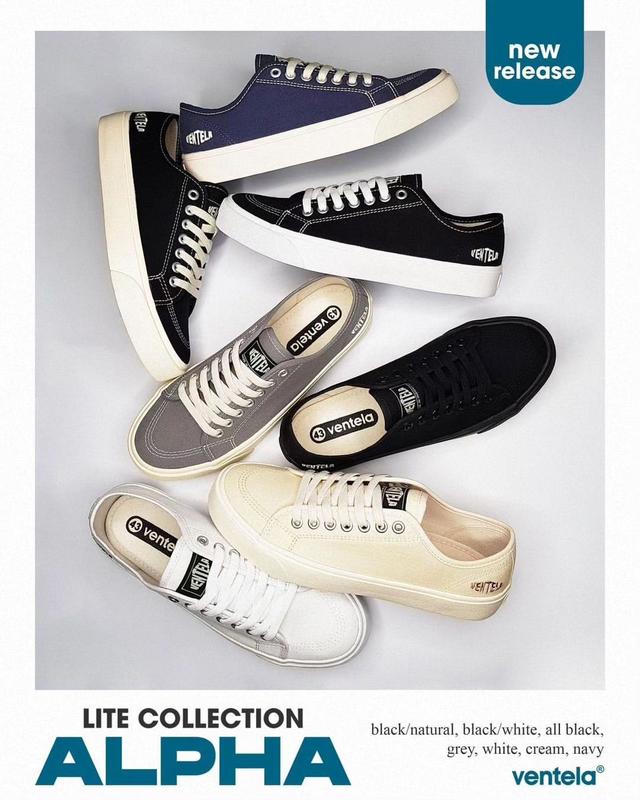 [ ORIGINAL ] VENTELA ALPHA GREY | CASUAL SHOES | Pria Wanita Sneakers 5