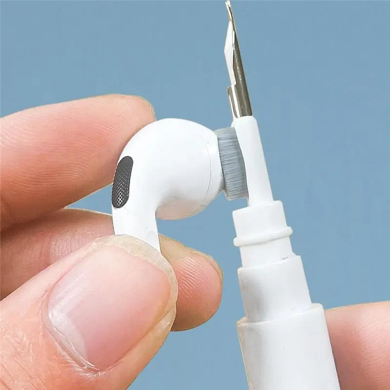Earphone Cleaning Pen, Portable Earphone Cleaning Tool, Earplug Cleaning Brush for Home & Travel