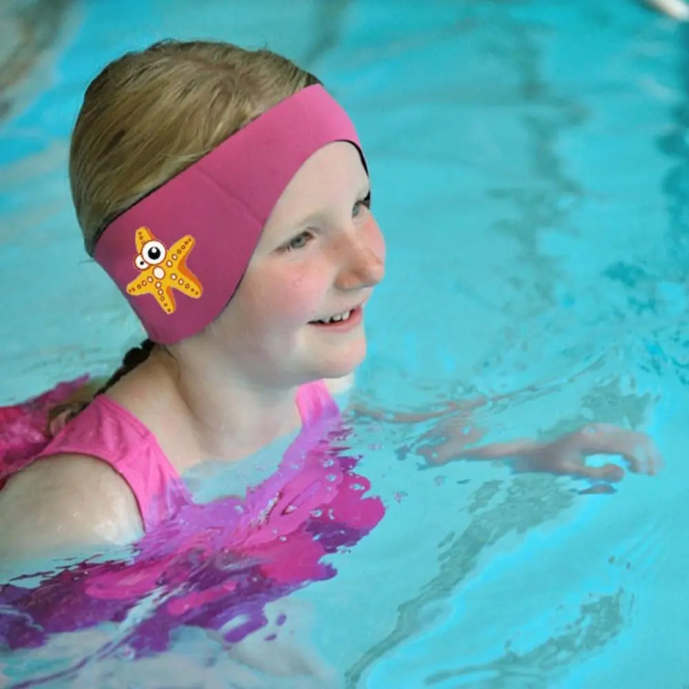 New Waterproof Swimming Headband Keep Water Out Durable Ear Protection Band Adjustable Ear Band Swimming