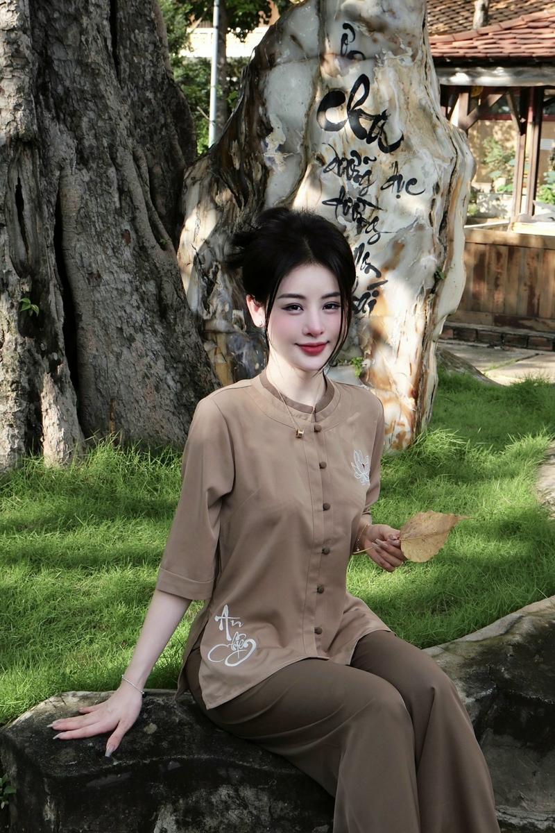 Product Introduction of Bộ pháp phục lụa trượt thêu An siêu xinh 8