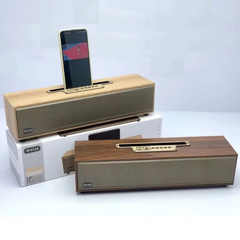 Loa Bluetooth Võ Gỗ Thiết Kế Sang Trọng Âm Thanh Cực Đỉnh 3