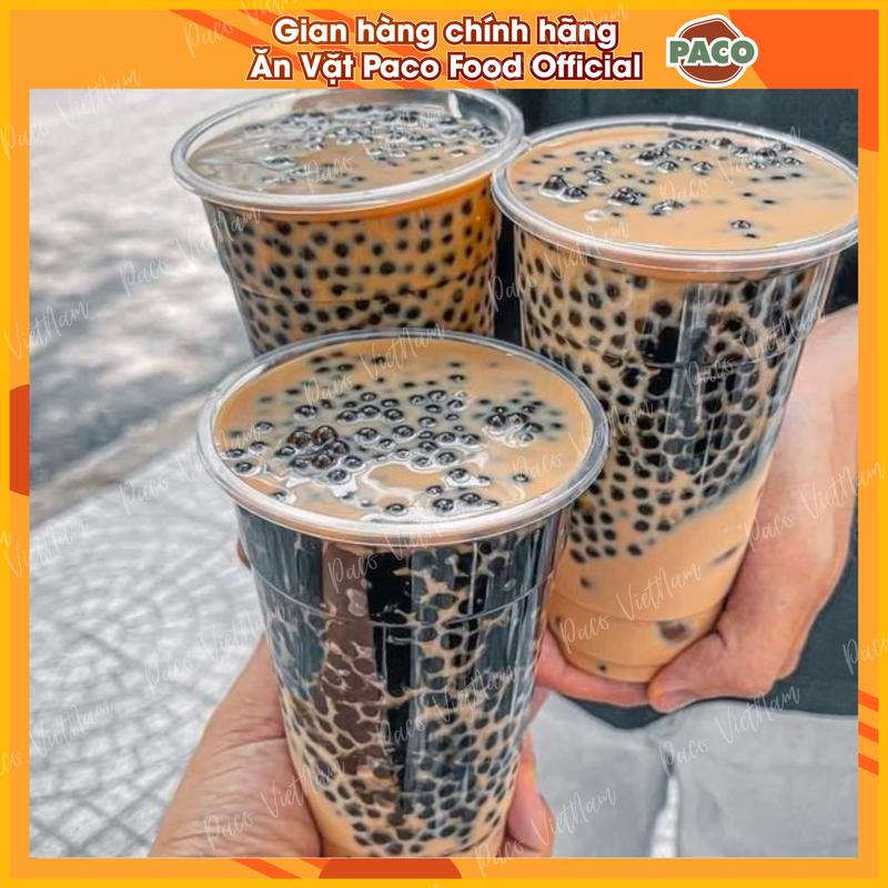  set nguyên liệu tự nấu tại nhà trà sữa truyền thống thái xanh  thái cam mini PACO FOOD 350g nấu được 6-8 ly Nước Trà Tea 