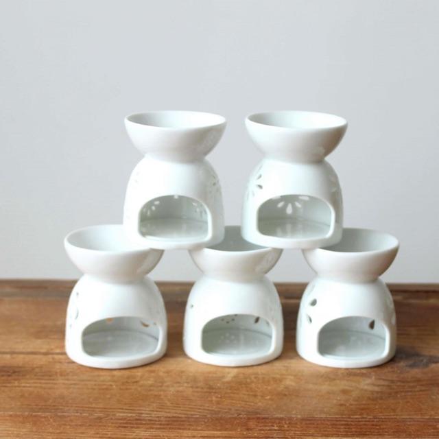Product Introduction of Đèn xông tinh dầu nến hoa nhí khắc nghệ thuật, bếp đốt tinh dầu thơm, đèn nến xông thơm 17