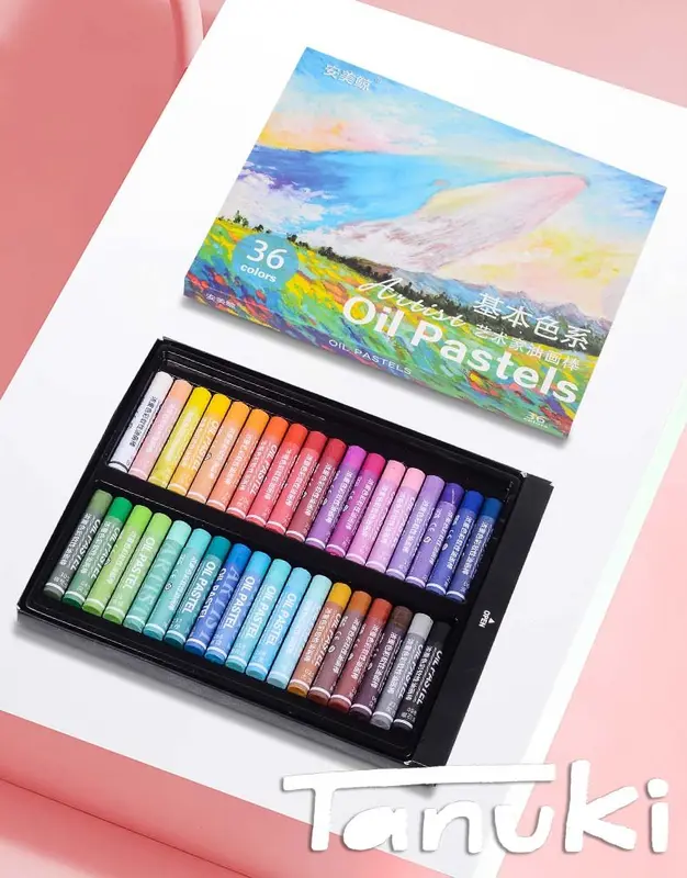 Màu sáp dầu (oil pastel) cá voi 2