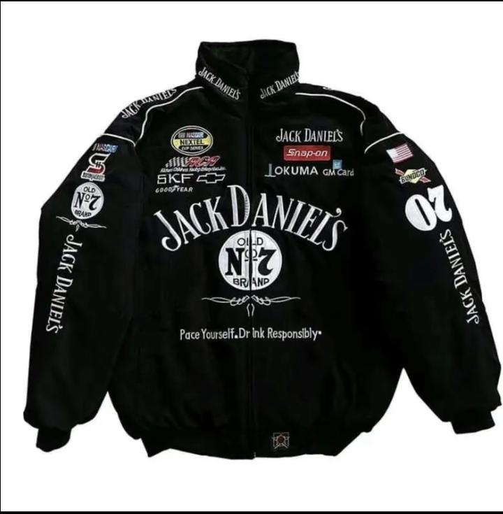 áo khoác Jack daniel's racing Thiết kế in họa tiết 3d cực nét.phong cách trẻ