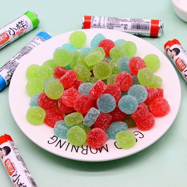 Product Introduction of Nostalgic Candy Fruit Flavor Sweet and Sour Snacks Fruit Juice Jelly Candy Wholesale 0