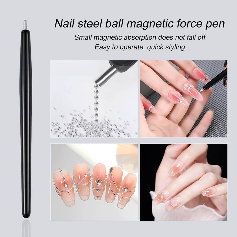 Product Introduction of The new nail-suction ball special magnetic pen high-precision magnet magnet nail shop special magnet tool Manicure Nail Care Nail Art 2
