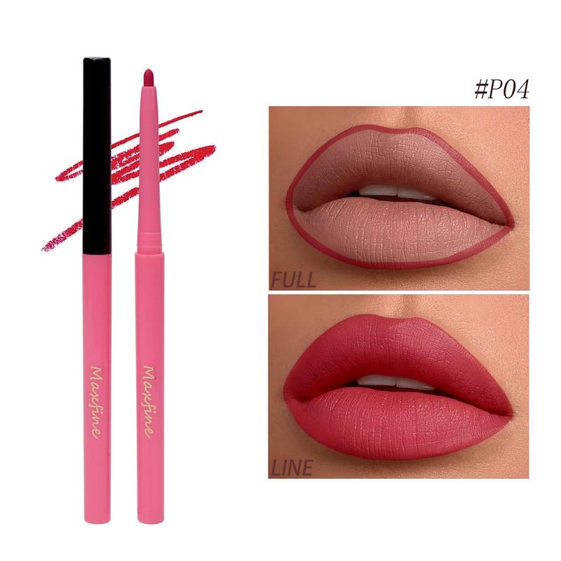 Makeup 18 Colors Lip Liner Velvet Lip Liner Nonstick Cup Long Lasting Waterproof Eyeliner Cosmetic 2
