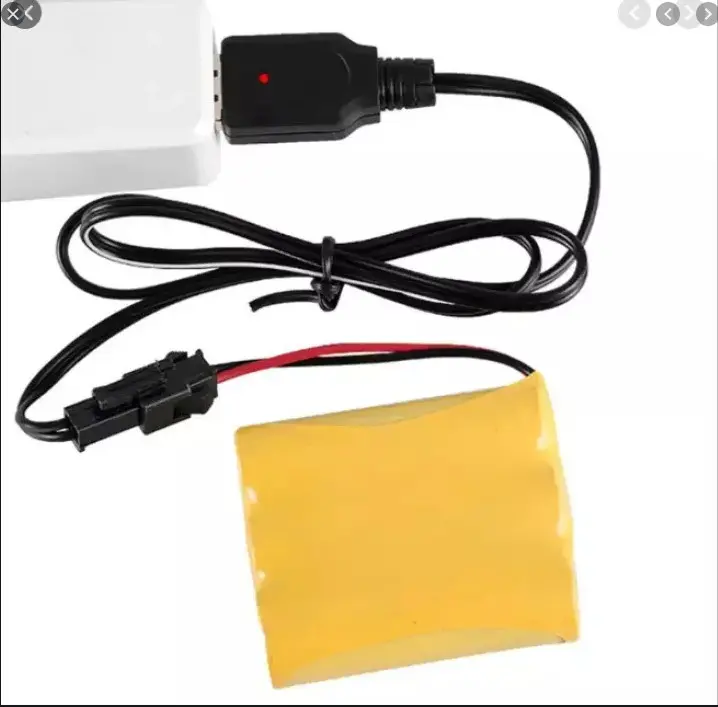Pin kèm sạc 3.6v 700mah Xe điều khiển từ xa NICD loại tốt 1