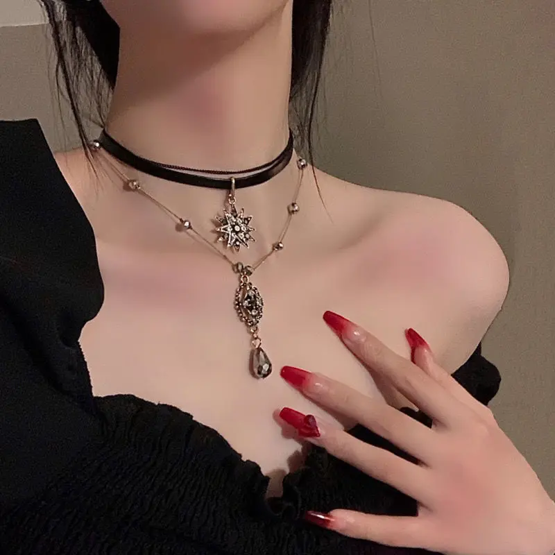 Vòng Cổ, Bán Chạy, Thiết Kế Baroque Kho Báu Độc Đáo, Nhiều Lớp, Rỗng, Thanh Lịch Cổ Điển Của Phụ Nữ, Phong Cách Kỳ Quái, Có Thể Gập Lại Với Dây Chuyền Xương Đòn, Thích Hợp Cho Vòng Cổ, ❤ 3