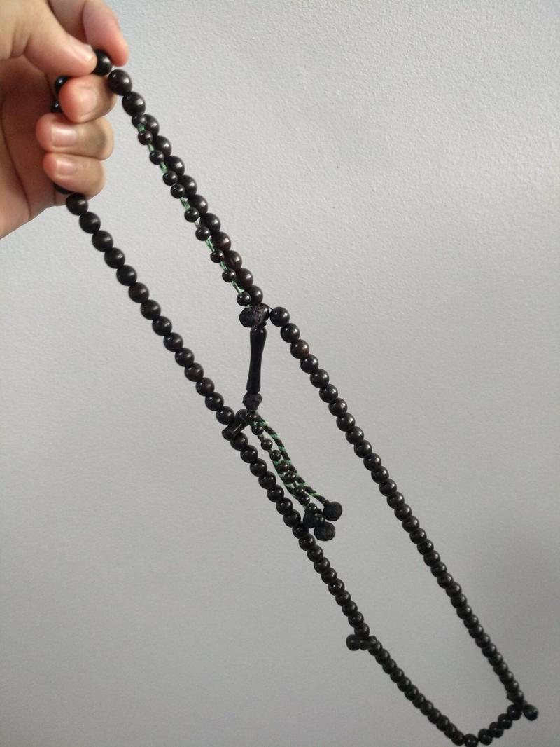 Product Introduction of 100% original Egyptian abanus core rosary beads size 10mm 100 pieces 31