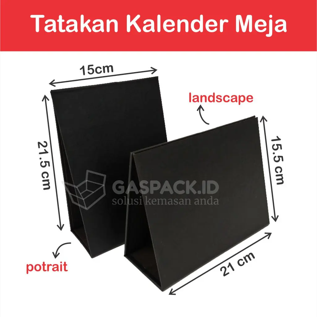 Tatakan Dudukan Alas kaki Kalender Meja