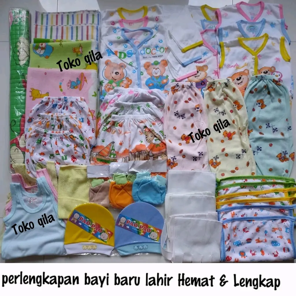 Paket perlengkapan bayi baru lahir hemat lengkap paket baju bayi baru lahir