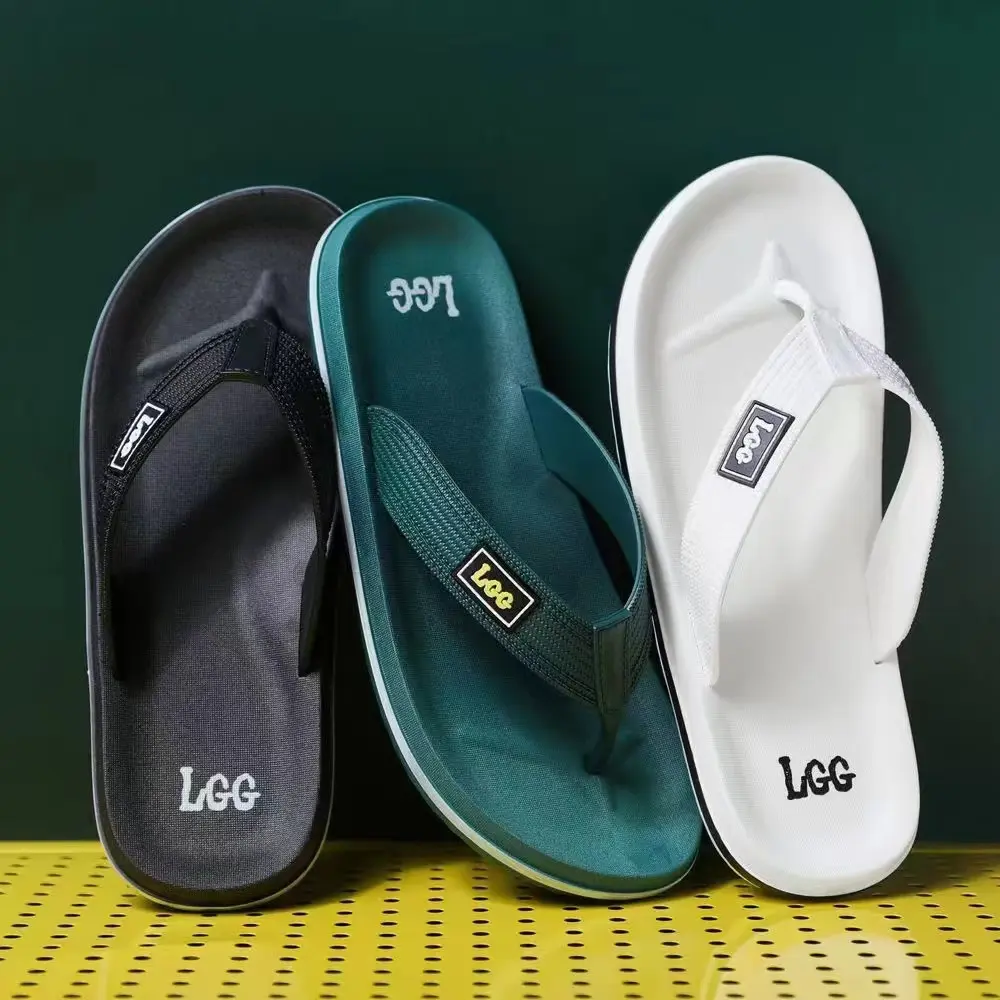 Sandal Jepit Pria LGG Kekinian Sandal Karet Pria Terbaru OOTD Trendy