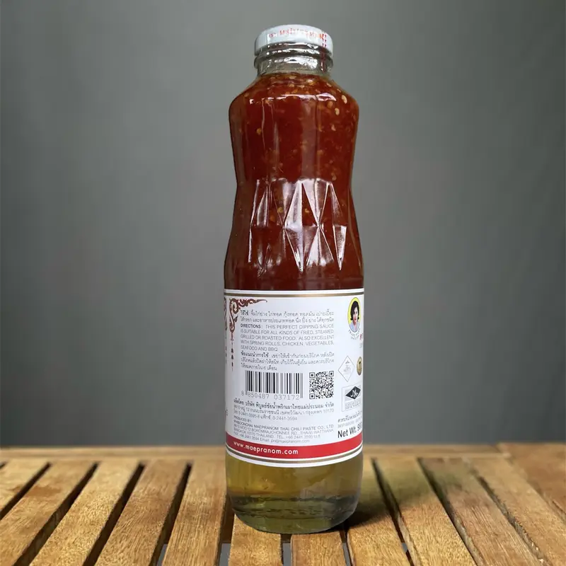Sốt Chua Ngọt Thái Lan hiệu Con Gà - Chai Thủy Tinh 980ml 2
