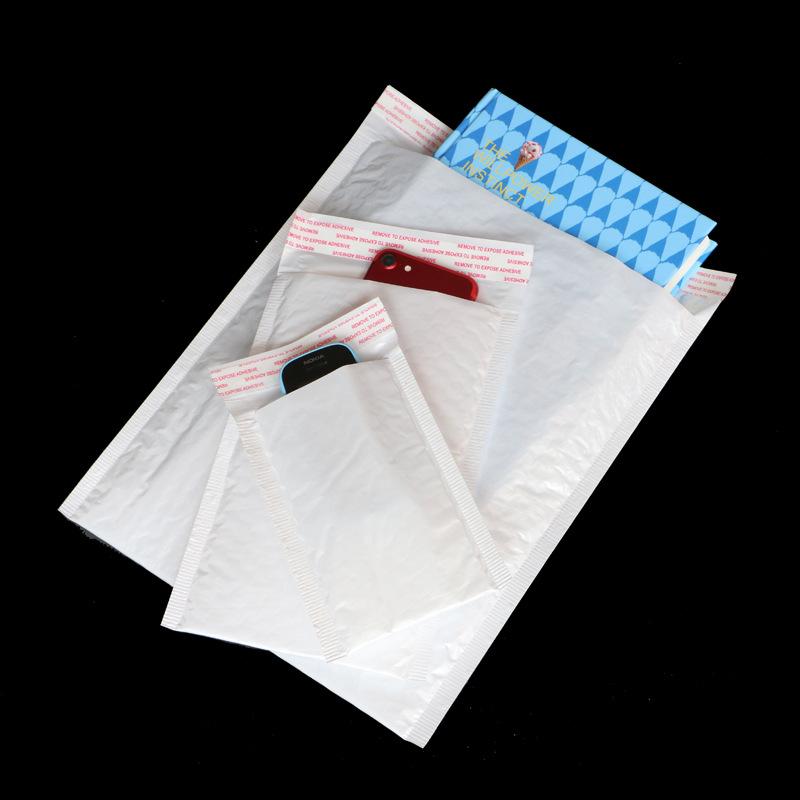 Product Introduction of combo 10c Túi bóng khí gói hàng Túi niêm phong lót bóng khí có sẵn keo tự dính màu trắng 5