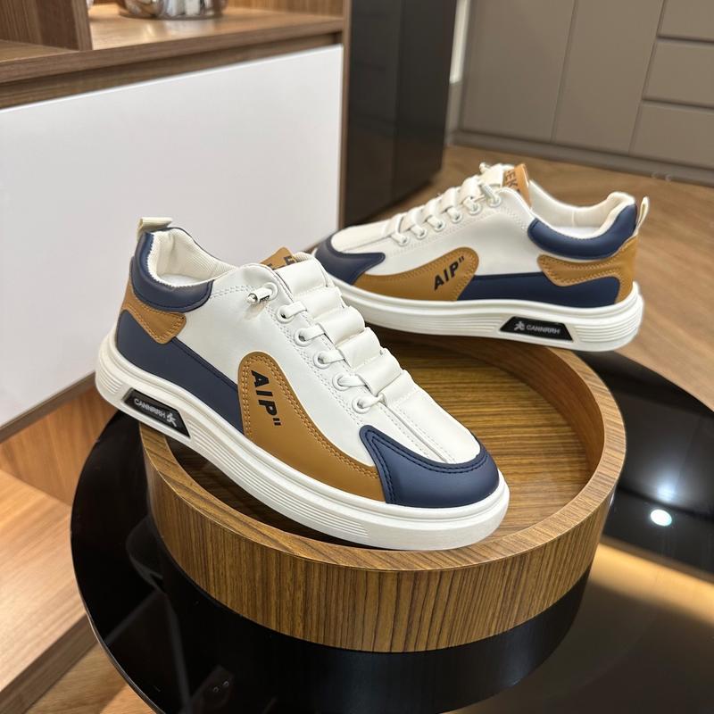 Giày nam sneaker Tom phiên bản phối màu AIP -Z908 thân giày full da Pu,đế giày Cao su non đế bằng Trẻ trung