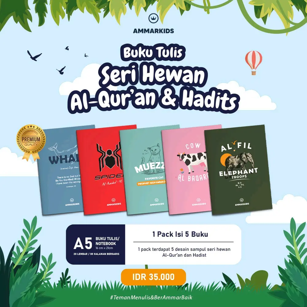 Buku Tulis Special Edition by Ammarkids