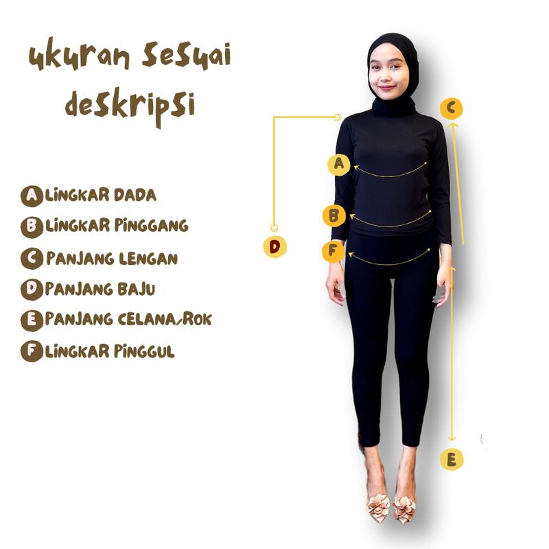 Product Introduction of Lausboutique-Tunik Aruna-Seri Ice-Hanya Atasan Polos Fit Loose 0