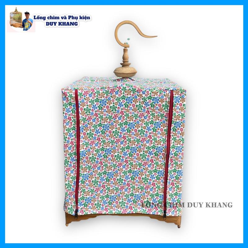  Áo lồng chim chào mào vải hoa chất thun kate  đủ size  - phụ kiện lồng chim Duy Khang 