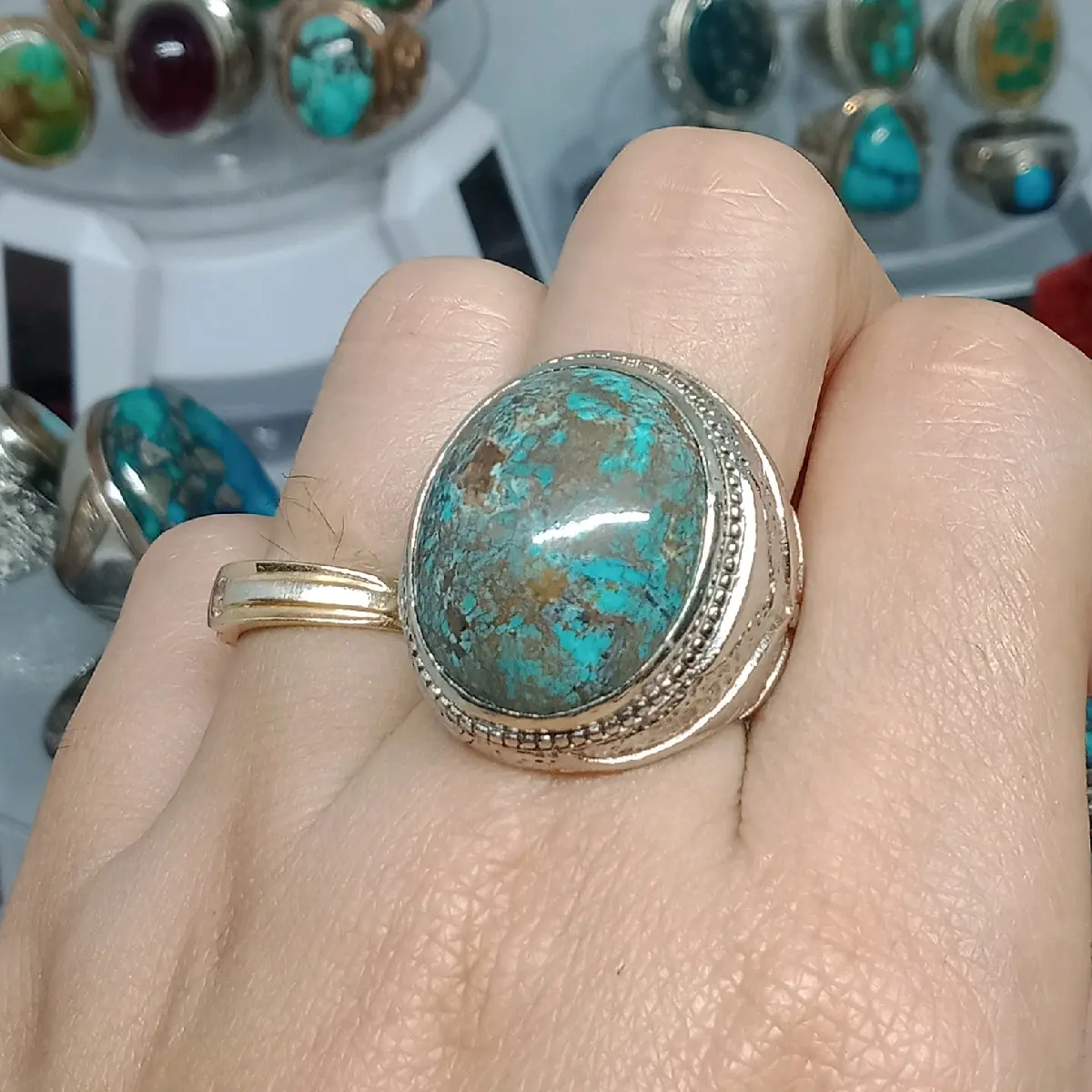 cincin pirus persia original iran murah Laki-laki