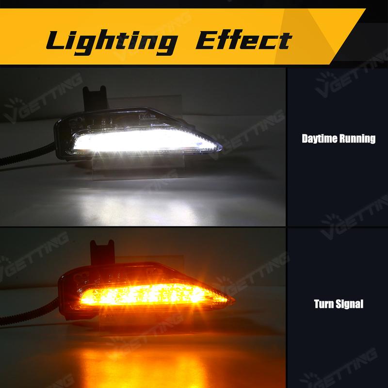 Product Introduction of Car Front Bumper Fog Lamp Daytime Running Light DRL with turn Signal Lamp For Infiniti Q50 Q50S Sport Model 2014 2015 2016 2017 2018 2019 2020 23