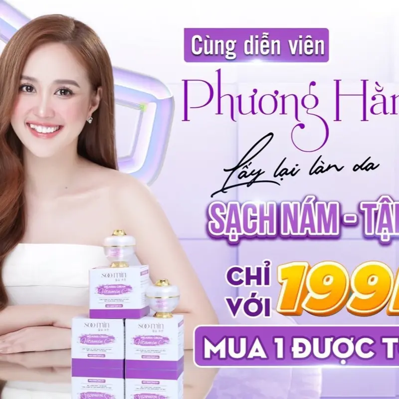 ￼(Tặng Quà) Kem Nám SooMin chính hãng giảm nám, chống nắng, phục hồi dưỡng trắng da Nữ Làm Đẹp Da 2