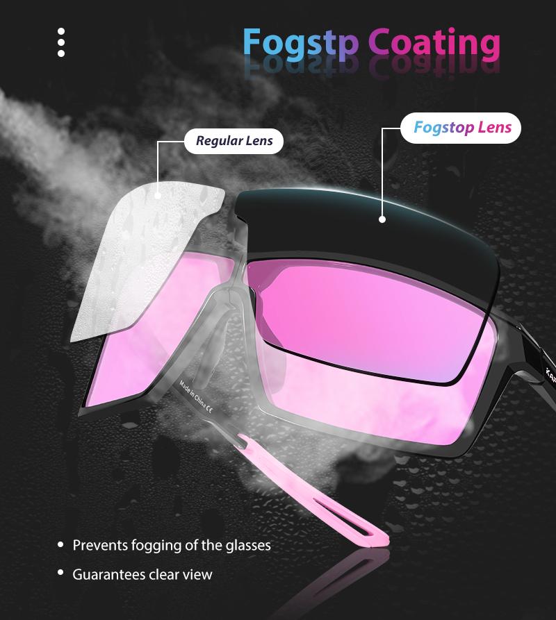Product Introduction of KAPVOE New Red Photochromic Cycling Sunglasses Foldable Men Sunglasses Anti-fog UV400 Light Weight Women Casual Glasses Driving 3