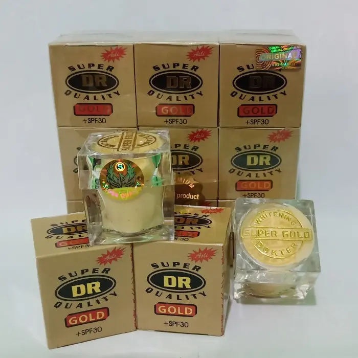 6 pcs Cream Dr Gold Super Quality +SPF30 Siang Dan Malam 0
