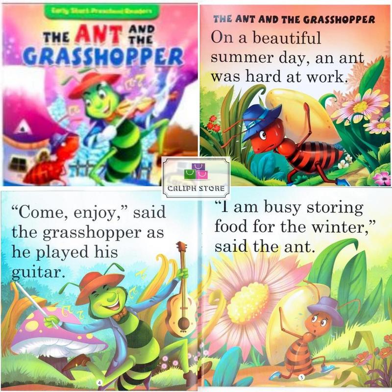 Product Introduction of Early Start Preschool Readers English Story Book For Kids Toddler Preschool - Large Print Simple Bedtime Story 5