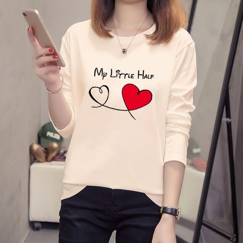 Product Introduction of Áo Thun Dài Tay, Màu Mơ Mùa Thu, Dành Cho Học Sinh Nữ, Dáng Rộng Vừa Vặn, Phong Cách Hàn Quốc, Ngoại Cỡ Ins, Quần Áo Che Nắng, Hàng Mới Về 2022 7