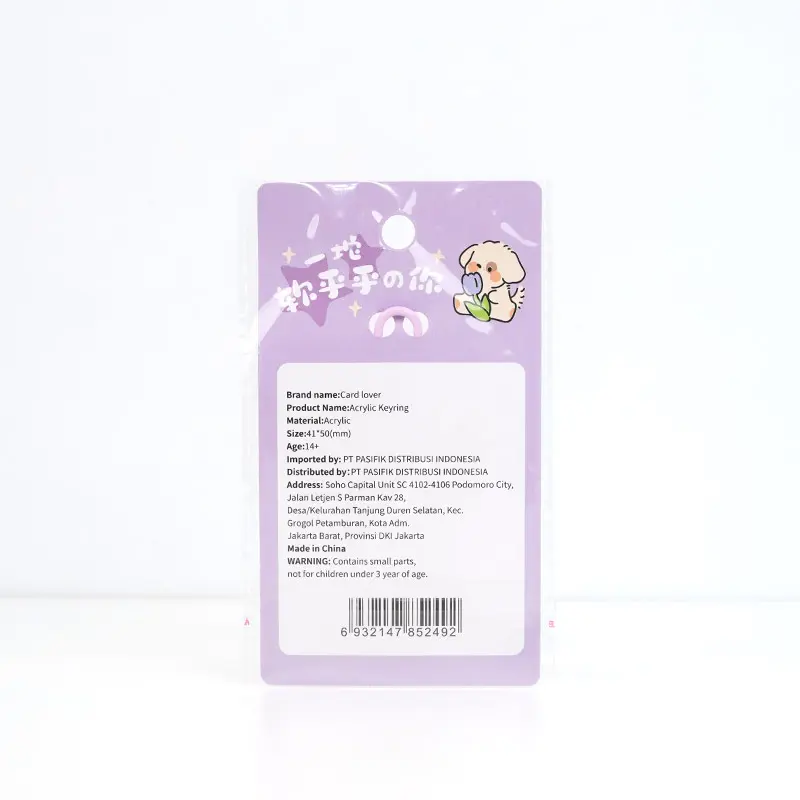 Oh! Some Cardlover Mainan Anak Dewasa Ganci Gantungan Kunci Akrilik Cardlover Acrylic Keychain Aksesoris Lucu Tas 7