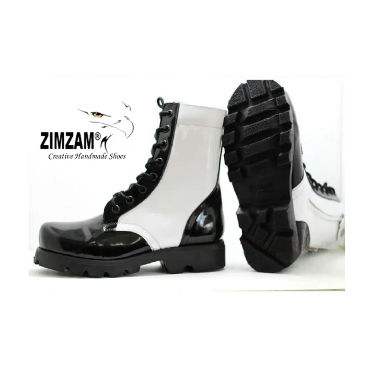 Promo Sepatu Zimzam PDL Provost Kulit Asli Safety Boots Terlaris Kerja Polri Shoes Pria