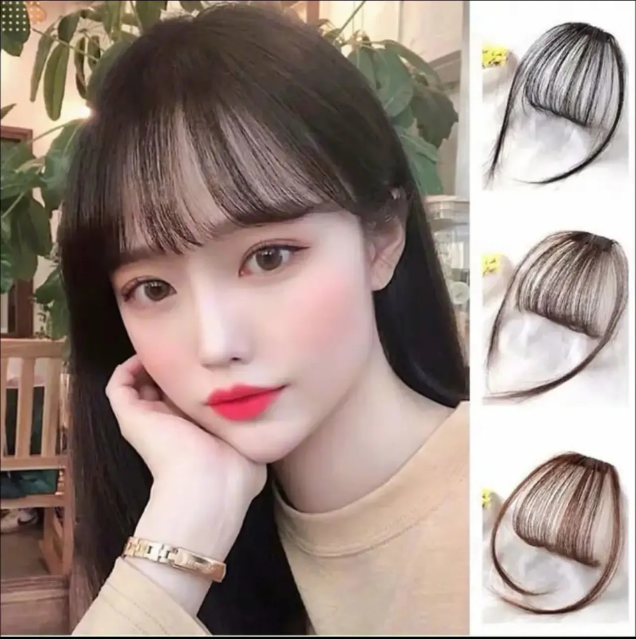 MÁI THƯA TÓC GIẢ tóc tơ chịu nhiệt