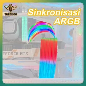 ARGB strip 5V 3PIN PSU Cable Cover Sync CABLE PSU EXTENSION & VGA EXTENSION 5V ARGB SYNC 24Pin ARGB