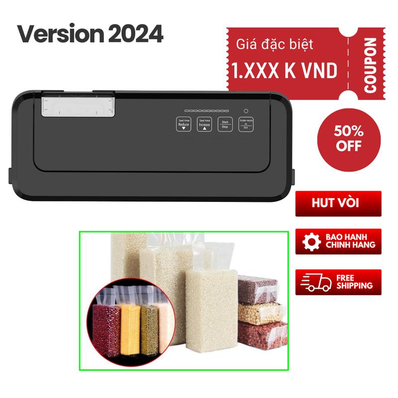  Máy hút chân không không kén túi P290 hút tự động bền dễ sử dụng-BẢO HÀNH CHÍNH HÃNG máy  hút kaw máy  đóng 