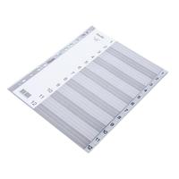 Gambar Bantex Maxi Divider Index PP/Pembatas Binder/Penyekat Ordner - A4 (5 Pages) dari Bantex Indonesia Kab. Bogor 3 Tokopedia