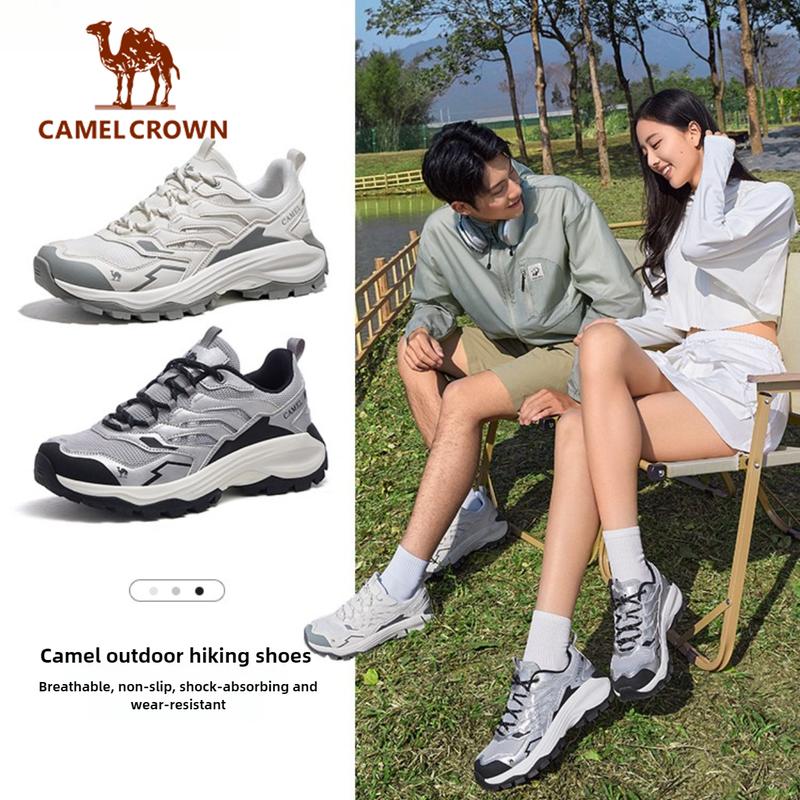【KUNLUN PRO Camel Crown Giày đi bộ đường dài mùa hè mới chống trượt thoáng khí cho nam Giày đi bộ đường dài ngoài trời Giày leo núi cho nữ F15B693020 F15B693020A F25B693015 F25B693015A
