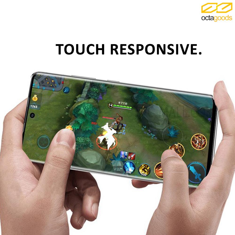 Tempered Glass Samsung Galaxy S22 Ultra Plus 5G OctaGoods Full Cover