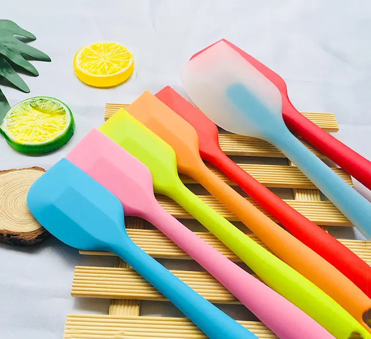 BISA COD H5426 Spatula Masak Silikon / Spatula Silicon Tahan Panas / Spatula Masak / Spatula Pengaduk Adonan Kue Kitchenware Kuas 7