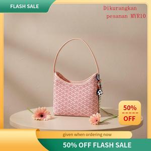 Beg Bahu Komuter, Ketibaan Baru, Beg Beli Belah Bercetak, Fesyen Serba guna, Terlaris, Dikeluarkan pada tahun 2025 beg  grab Women Handbag Shoulder Bag Fluffy Bag Chain Bag puffer  bag mini  tahan sling  bag  women Korean Fashio Selempang Crossbody