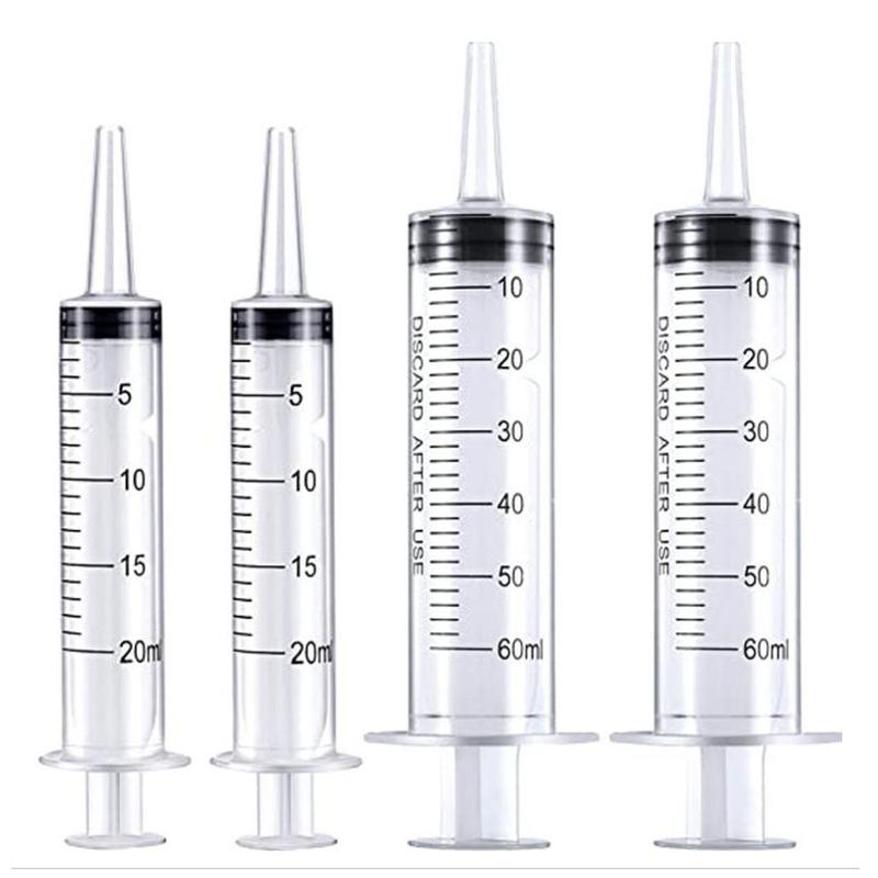 Product Introduction of Pet Syringe Medicine Feeder Liquid Food Feeding Tube Small Bottle Water Feeding Needle Tube Without Needle for Cats Dogs Hamsters Rabbits Birds 10