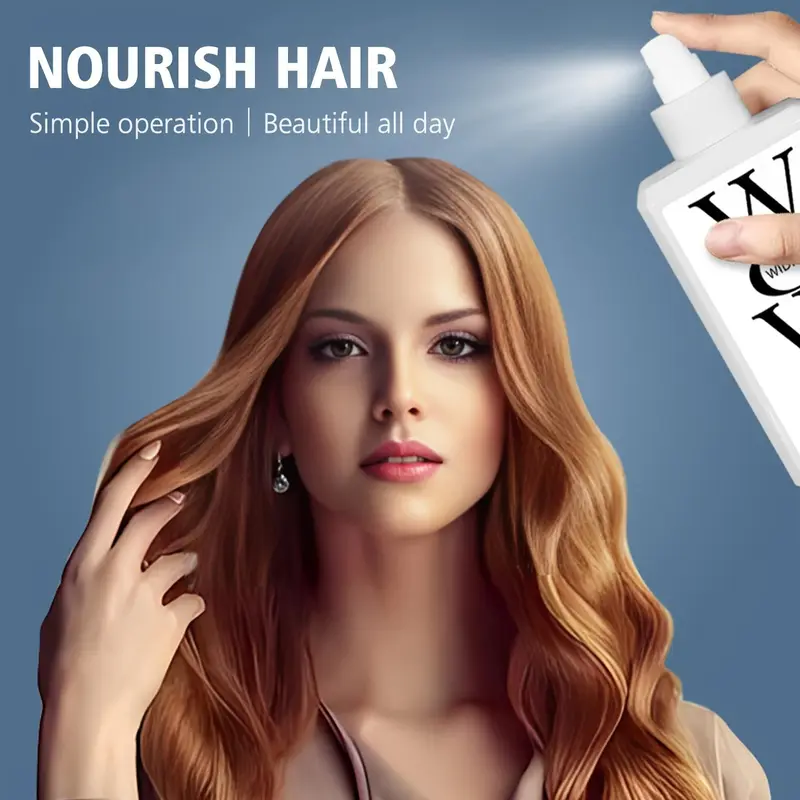 WOW Hair Gel, Hair Care Gel with Agan Oil, Moisturizing Hair Care Product for Dry & Frizzy Hair, Hydrate, Hydrating Beauty & Personal Care Product 4