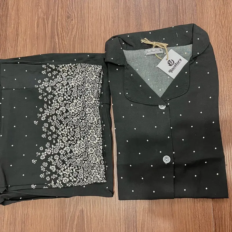 HWang pajamas unisex rayon Musim dingin Bunga 2