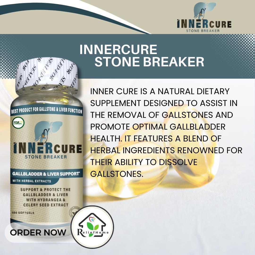 Innercure Stone Breaker 100Softgels/Bottle | Dissolve Gallstone ...