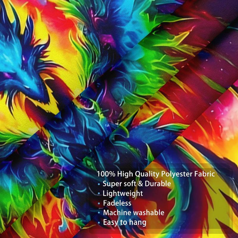 Dragon & Star Pattern Hanging Painting without Frame, Wall Art Decor for Home Living Room Bedroom, Home Decor, Room Decor, Home Accessories, Ornaments 2