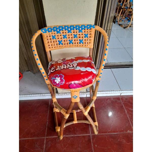 Kursi Rotan Boncengan Anak Motor Matic Tanpa Sabuk Pengaman Sintetis 1