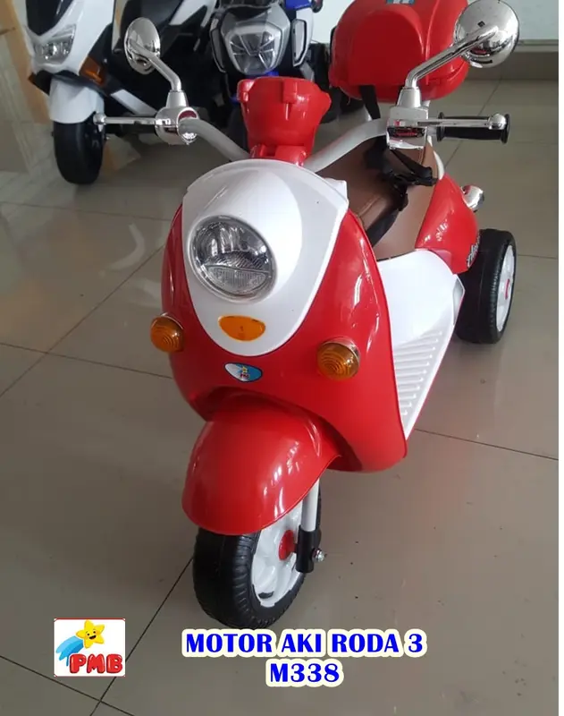 MOTOR MAINAN ANAK MOTOR AKI PMB M338 1